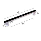 Box Caddy Wall Bar 2-Pack (Black/White)